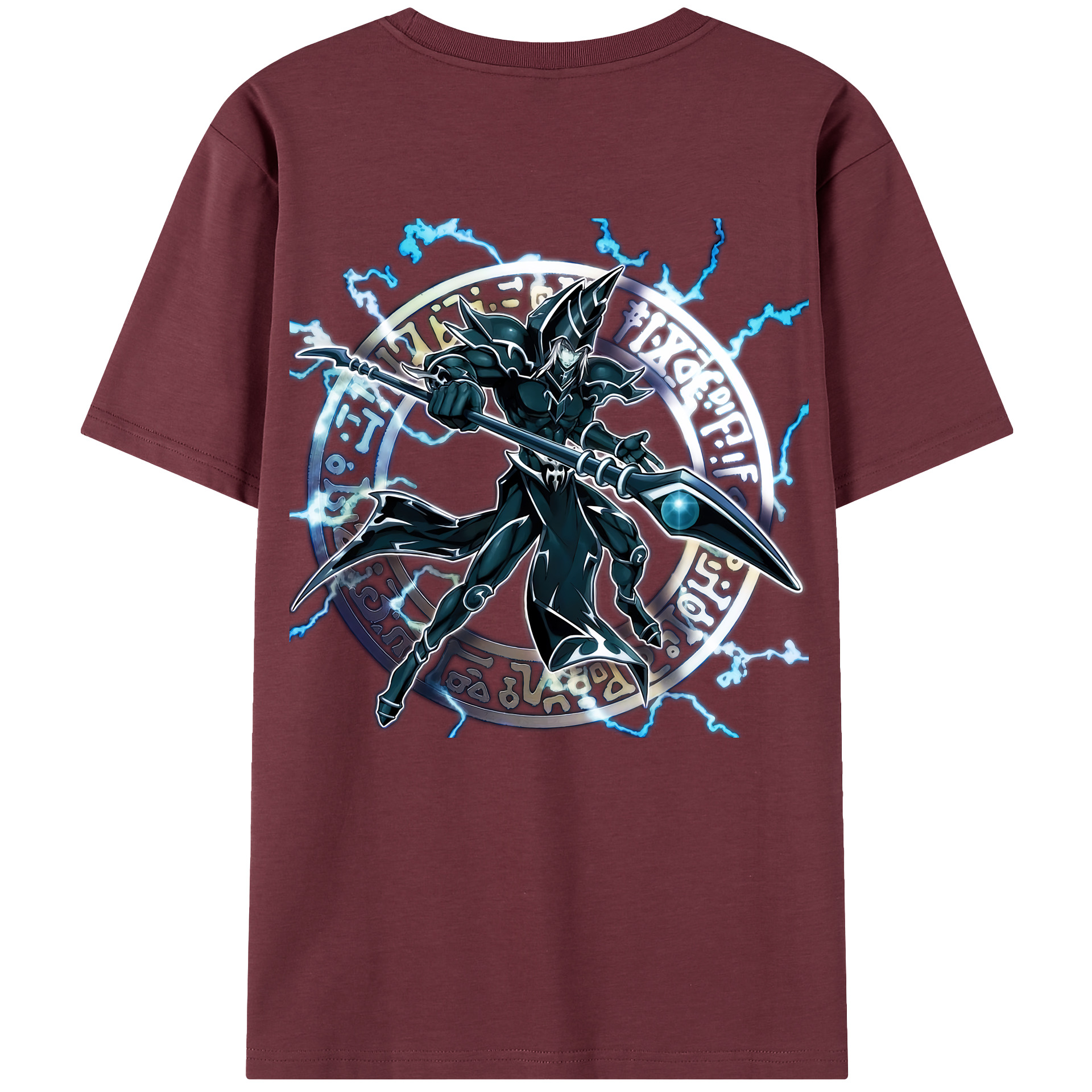 （画像用） 遊☆戯☆王 Yu-Gi-Oh! 綿100％半袖Tシャツ（背面プリント）